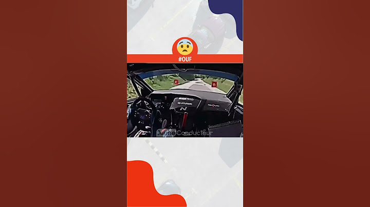 🏎️💨 Réflexes d'un pilote de rallye