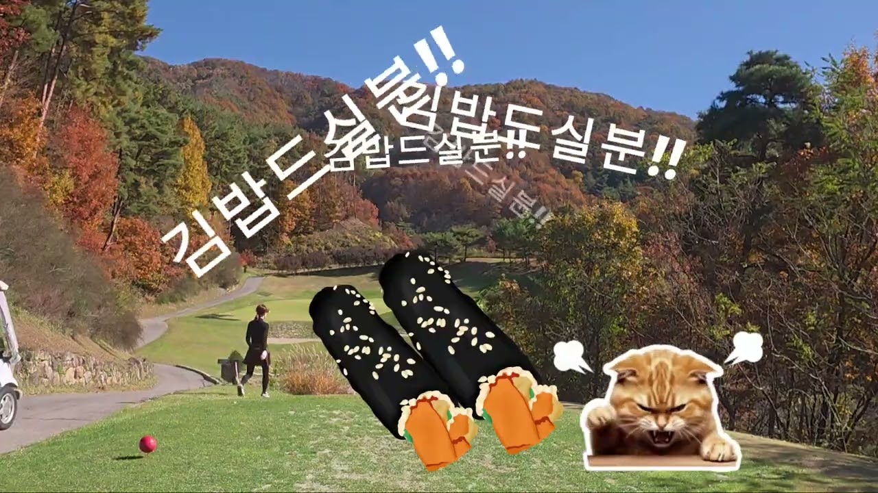 11월10일 장수cc 여신정기라운딩