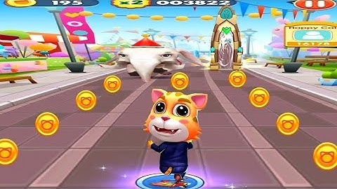 Cat Runner game Play video | Cat collect coins Subway runner game video | cat game video#7