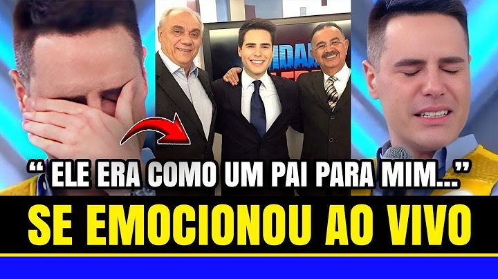 🔴URGENTE Luiz Bacci Revela pela primeira vez como foi seus últimos dias com o Marcelo Rezende