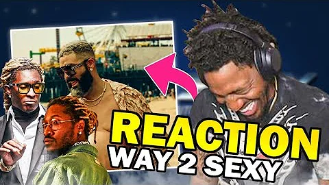 Drake ft. Future and Young Thug - Way 2 Sexy (REACTION!!!)