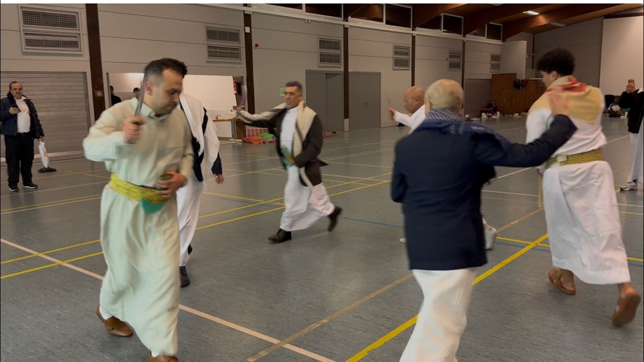 أعراس ال النقيب في المانياء وأحلى رقص