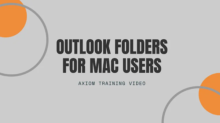 Microsoft Outlook Folders For Mac Users