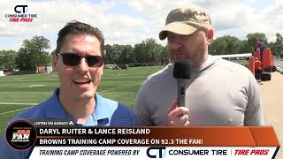 Browns Training Camp Day1 recap: QB rep distribution, first look at O-line plus contract extensions