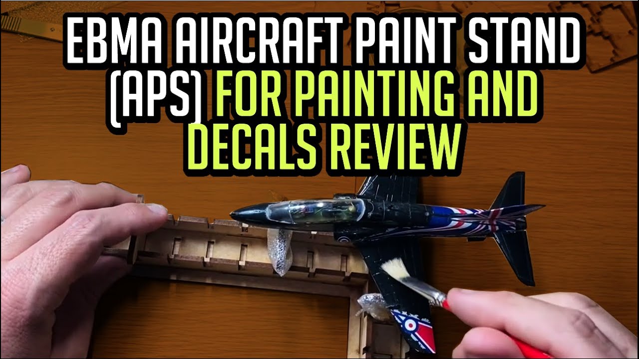 EBMA Aircraft Paint Stand (APS) For Painting and Decals Review - YouTube