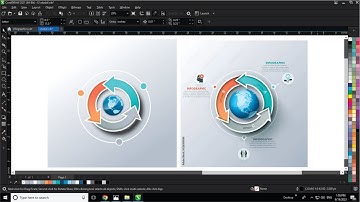 Most Creative Infographic Template Design for Beginners - Ahsan Sabri - Coreldraw Tutorial