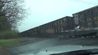 #15035 CSX E780 Empty Coal train with #3440 leading
