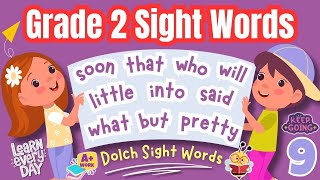 10 Basic Sight Words for Grade 2