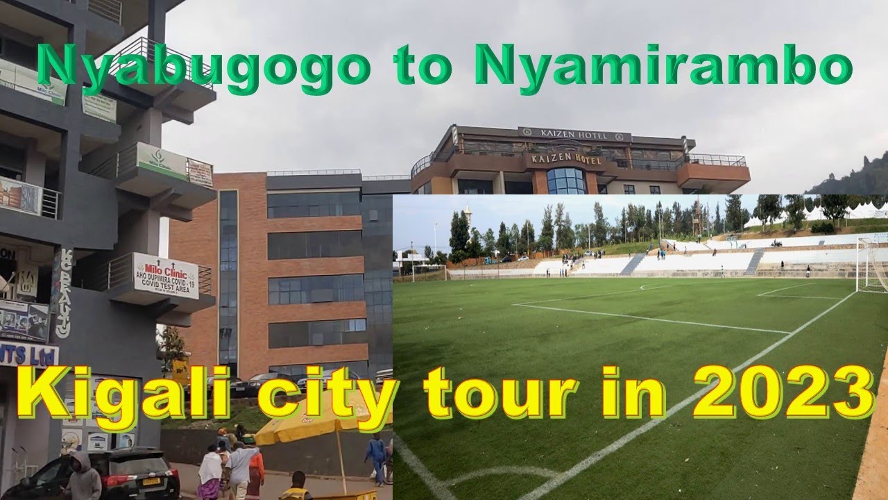 Let's experience Nyabugogo to Nyamirambo road Tapis rouge in Kigali cleanest city