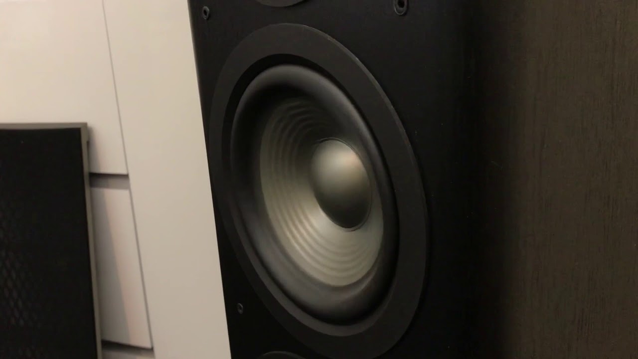 Jbl Studio 280 Bass Test Youtube