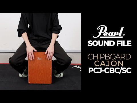 Pearl Chipboard Cajon 木製カホン ブラウン/ブラック Pearl Chipboard Cajon 木製カホン ブラウン/ブラック Chipboard