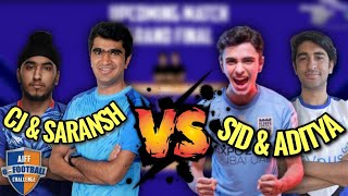 Saransh Jain & Charanjot Singh VS Sid & Aditya | FIFA 23 AIFF eFootball Challenge 2023 Grand Final