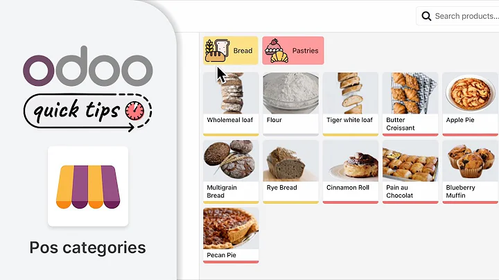 Odoo Quick Tips - Categories [POS]