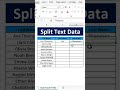 Power of TEXTSPLIT Formula in Excel | Split Text Instantly