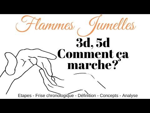Parcours Flammes Jumelles: 3D, 5D? Comment ça S'articule? Ou Est Le Lien?