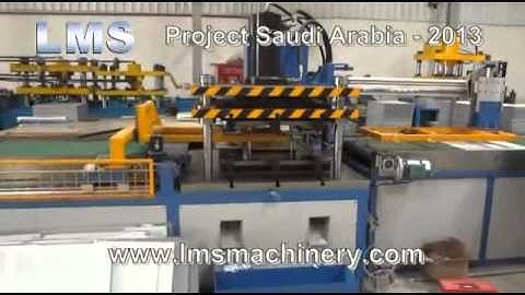 LMS Ceiling Tile Lay In 600x600 Perforation & Forming Line