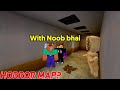 Playing Horror Map with Noob Bhai | Crafting and Building Part 1