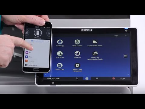 Ricoh Smart Device Connector App - YouTube