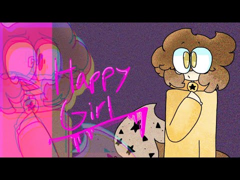 Happy girl || animation meme || Vanilla || flash and bright colors warning