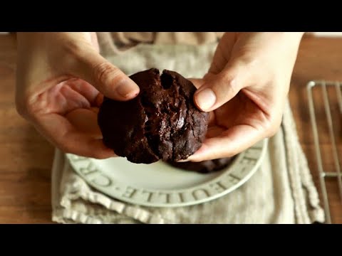 Amazing Dark Chocolate Cookies.