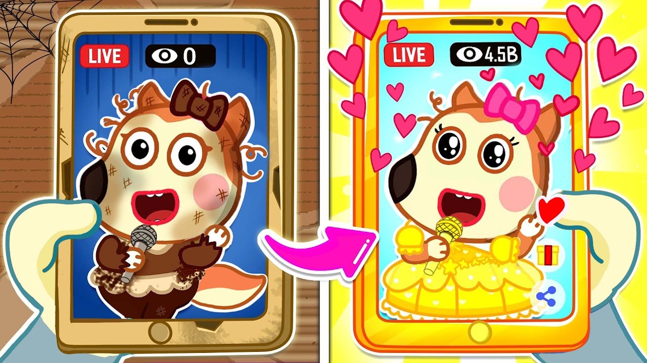 Famous Babies and Ordinary Babies🤑Which Baby Is More Popular? | Wolfoo Candy Toon