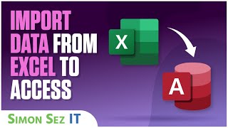 importing data from excel to microsoft access