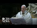 Pope Francis celebrates Easter Mass at St. Peter's Basilica