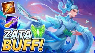 Zata Is Definitely S Tier On The New Patch Arena Of Valor