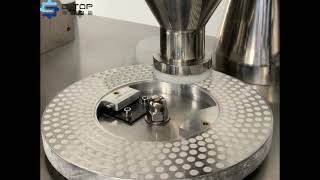Double head semi automatic capsule filling machine