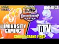 Luminosity Gaming vs TTV - $50000 GRAND FINAL PUCS NA Championship | Pokemon Unite
