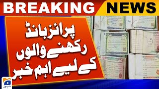 State Bank has extended the last date for prize bond cashing and conversion | Geo News