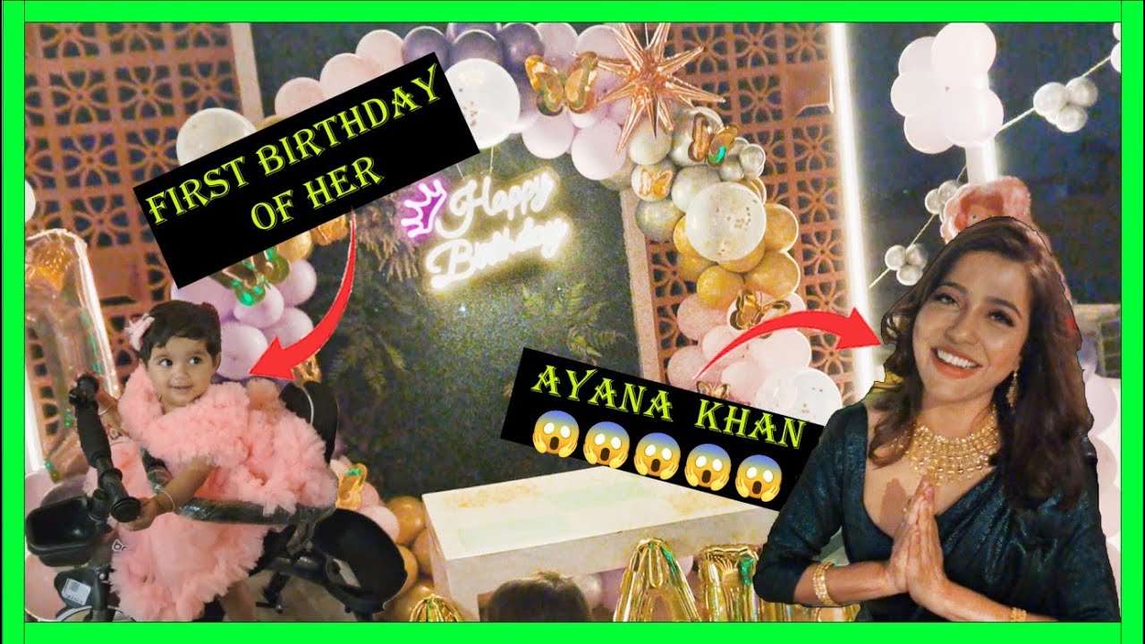 A Magical First Birthday Celebration Meeting Ayana Khan Ayan a-magical-first-birthday-celebration-meeting-ayana-khan-ayan