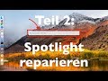 Spotlight unter macOS reparieren, Teil 2