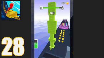 Stack colors - Level 28 | Gameplay Walkthrough (Android, iOS)