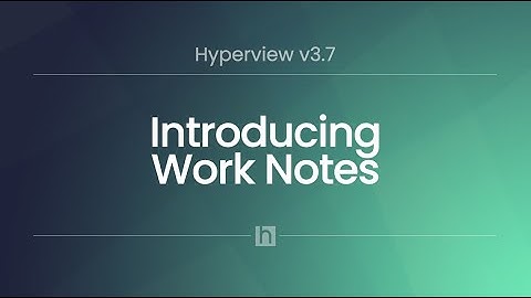 Hyperview DCIM 3.7 Software Release