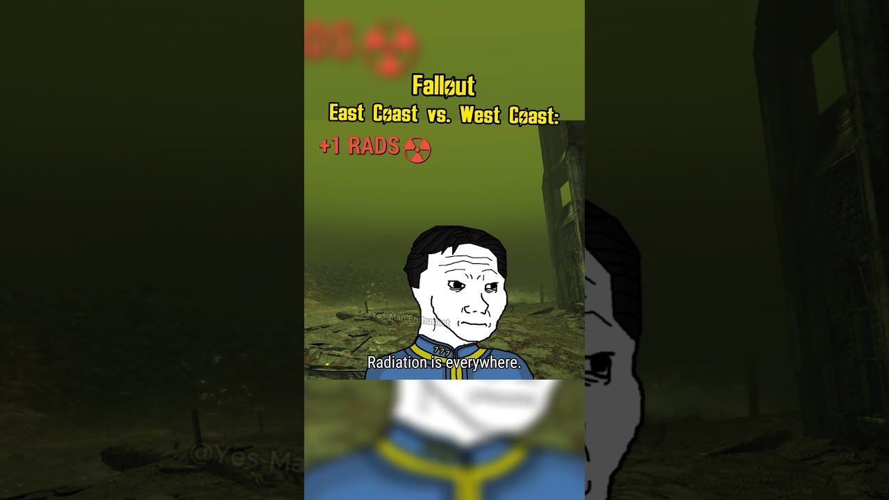 Fallout East Coast Vs West Memes Shorts Fallout4