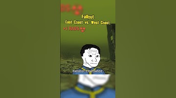 Fallout East Coast vs. West Coast: #fallout #memes #shorts #fallout4