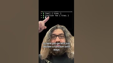 the `function` keyword and bash - what it is and how to use it.