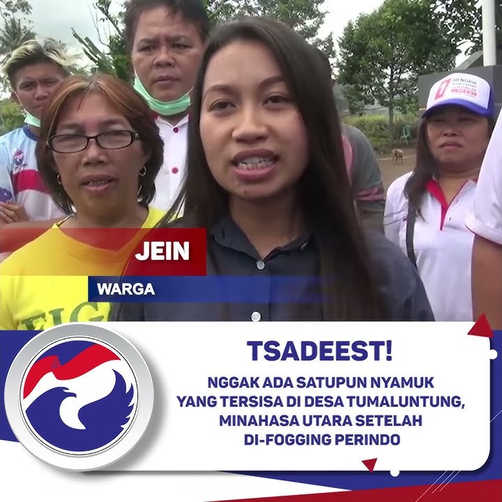 Tsadeest ! Fogging Perindo Sapu Bersih Nyamuk DBD di Minahasa Utara