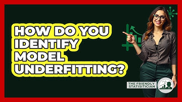 How Do You Identify Model Underfitting?