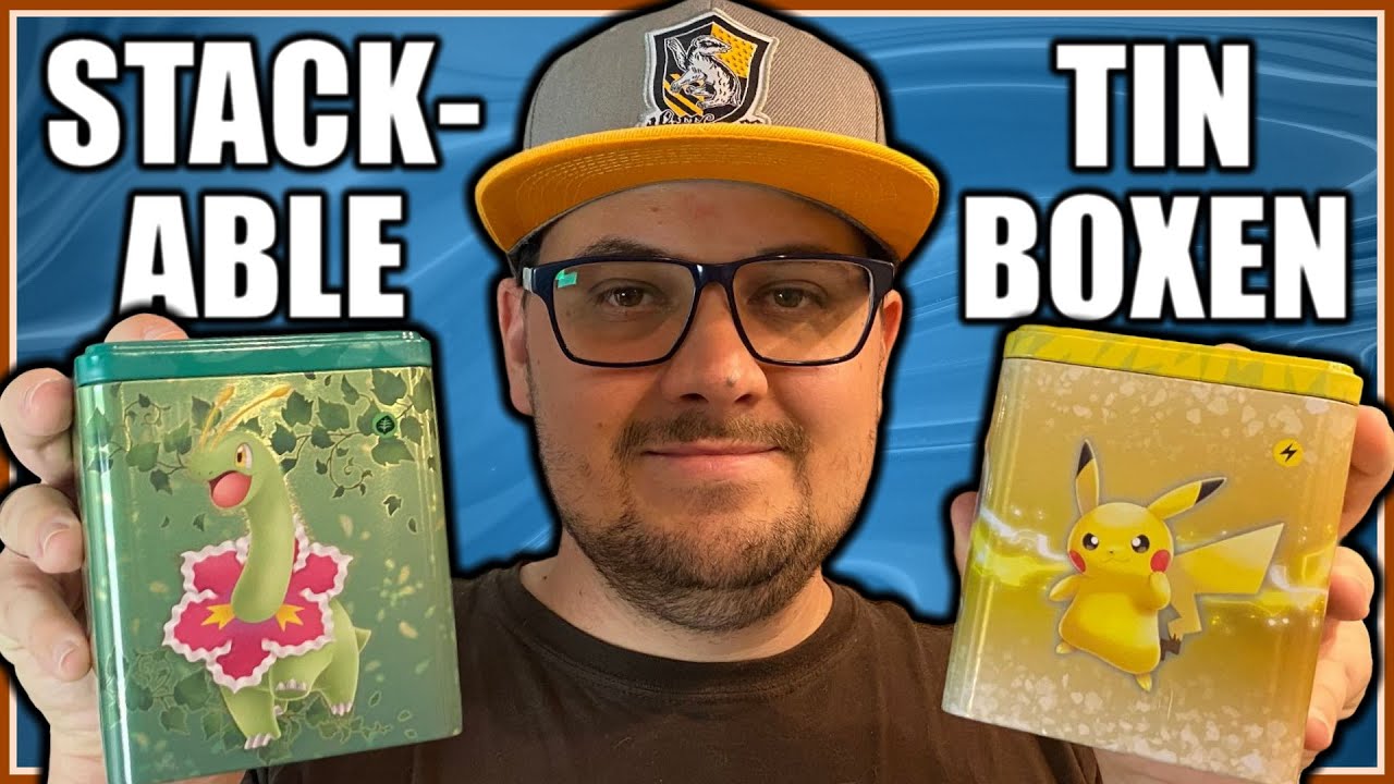 Tolle Aufbewahrungsboxen! - Stackable Tins 2022 - Pokemon TCG Opening