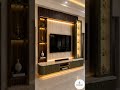 🤩LATEST LUXURY  TV UNIT design LOADING.... #tvunitdesign #homedesign #tamil #interiordesign #shorts
