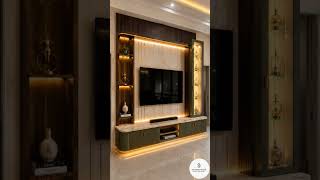 🤩LATEST LUXURY  TV UNIT design LOADING.... #tvunitdesign #homedesign #tamil #interiordesign #shorts