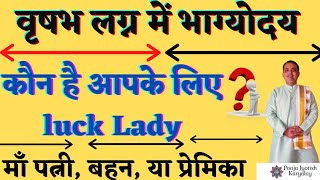 Vrushbh lagan me bhagyody||Lady Luck in Astrology||lady luck in palmistry||pooja jyotish karyalay
