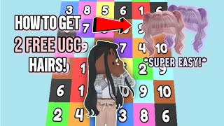HOW TO GET 2 FREE LIMITED UGC HAIRS! *Pink & Purple Flowy Pigtails* by strawberry 202 views 4 months ago 3 minutes, 18 seconds