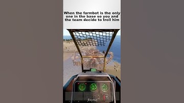 When the Farmbot’s Alone… Chaos Ensues 💀 #rust #shorts