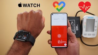 Google Fit Camera Heart Rate vs Apple Watch  vs Blood Pressure Monitor - Comparison & APK Download screenshot 1