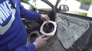 картинка: Замена штатной акустики на ssangyong new action