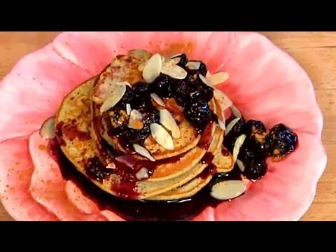 how-to-make-oat-bran-pancakes-:-healthy-breakfast-items