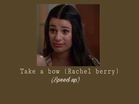 Glee Cast Take A Bow Audio ( Speed Up)